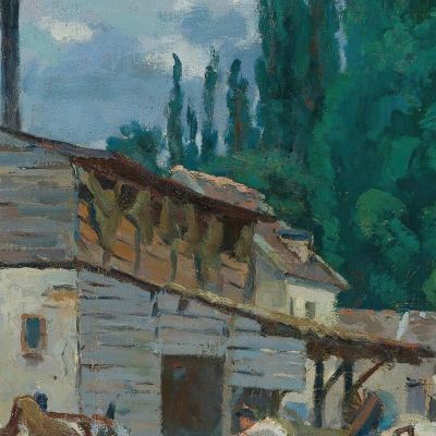 The Banks Of The Bièvre Armand Guillaumin agl40 canvas print