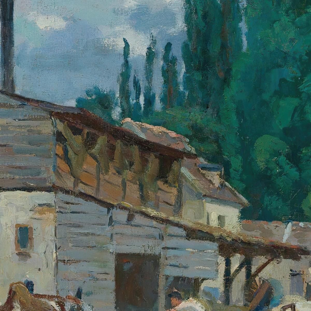 The Banks Of The Bièvre Armand Guillaumin agl40 canvas print