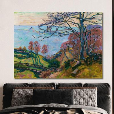 The Brejots Armand Guillaumin agl41 canvas print 