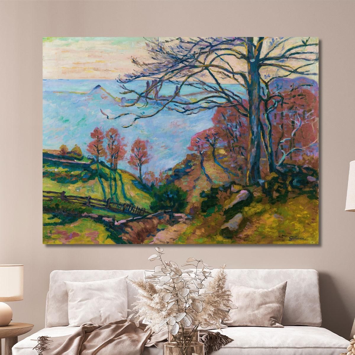 The Brejots Armand Guillaumin agl41 canvas print 
