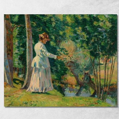 Madame Guillaumin Armand Guillaumin agl46 canvas print 