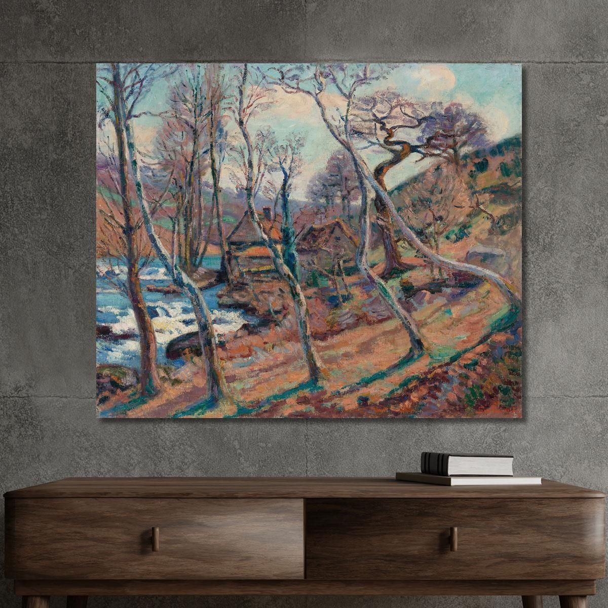 Bouchardon Mill Armand Guillaumin agl50 canvas print 