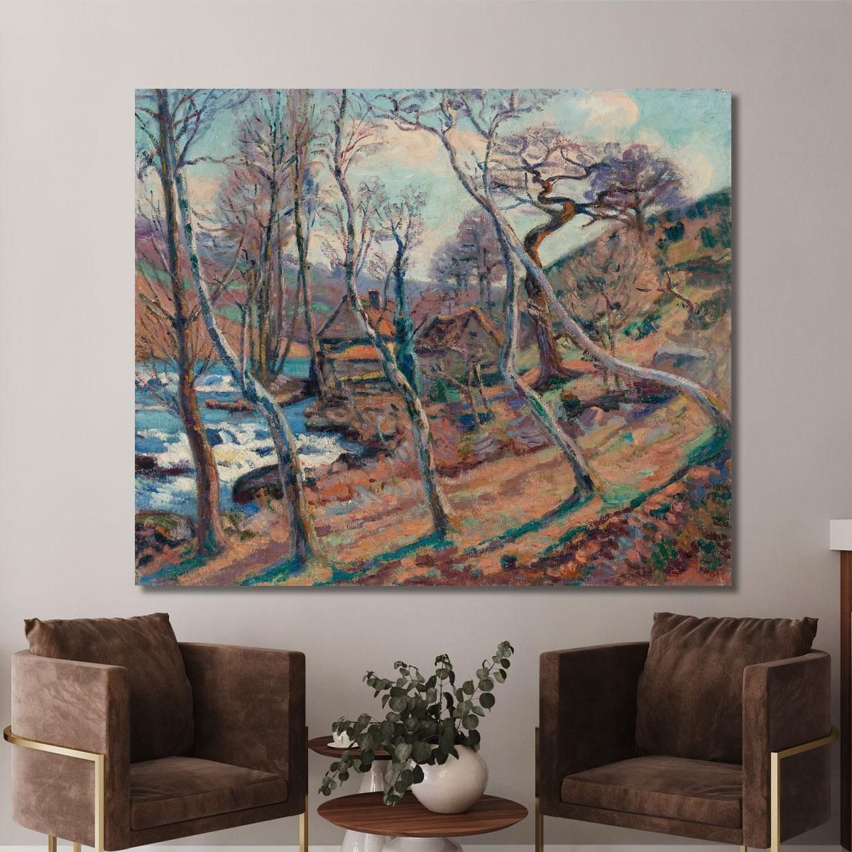 Bouchardon Mill Armand Guillaumin agl50 canvas print 