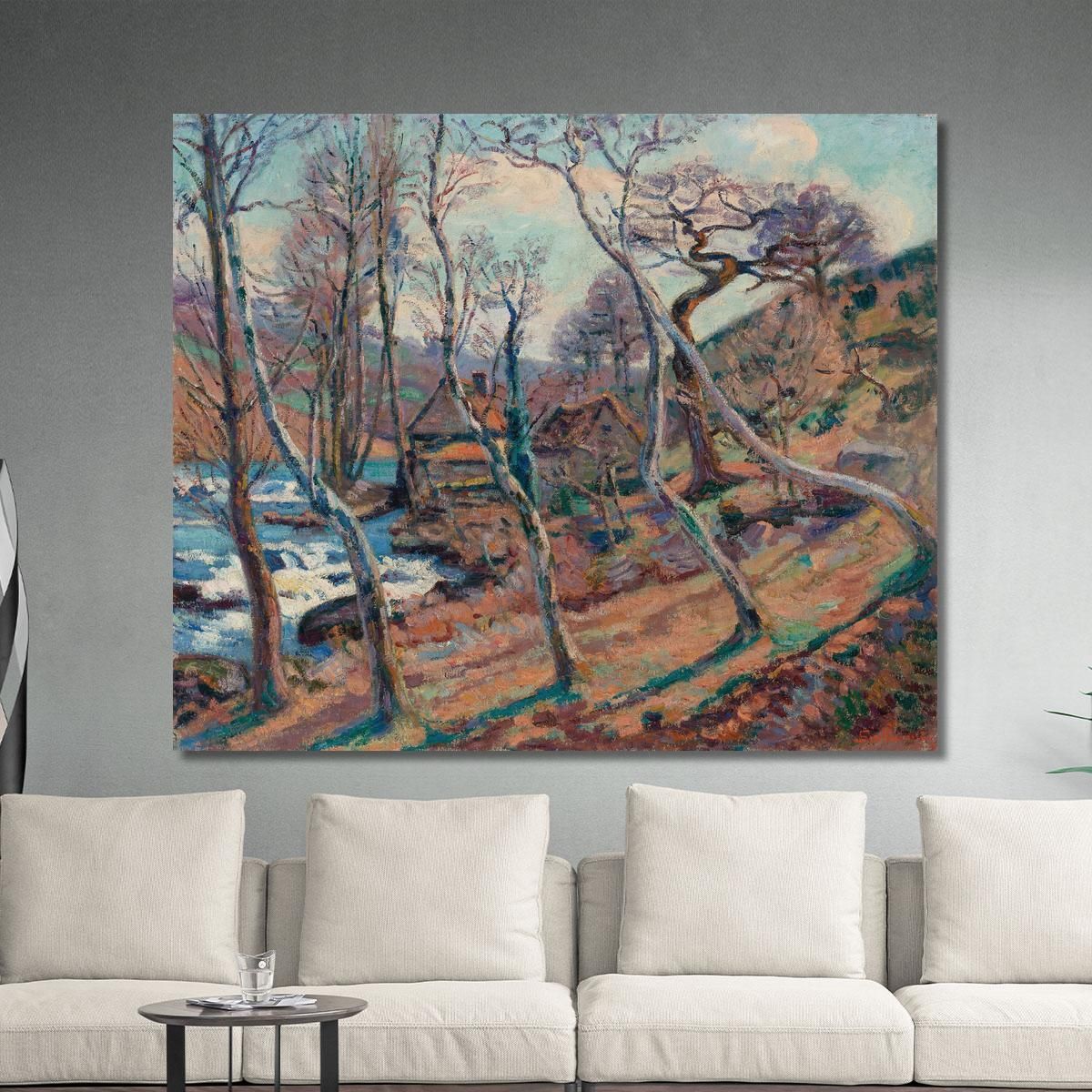 Bouchardon Mill Armand Guillaumin agl50 canvas print 