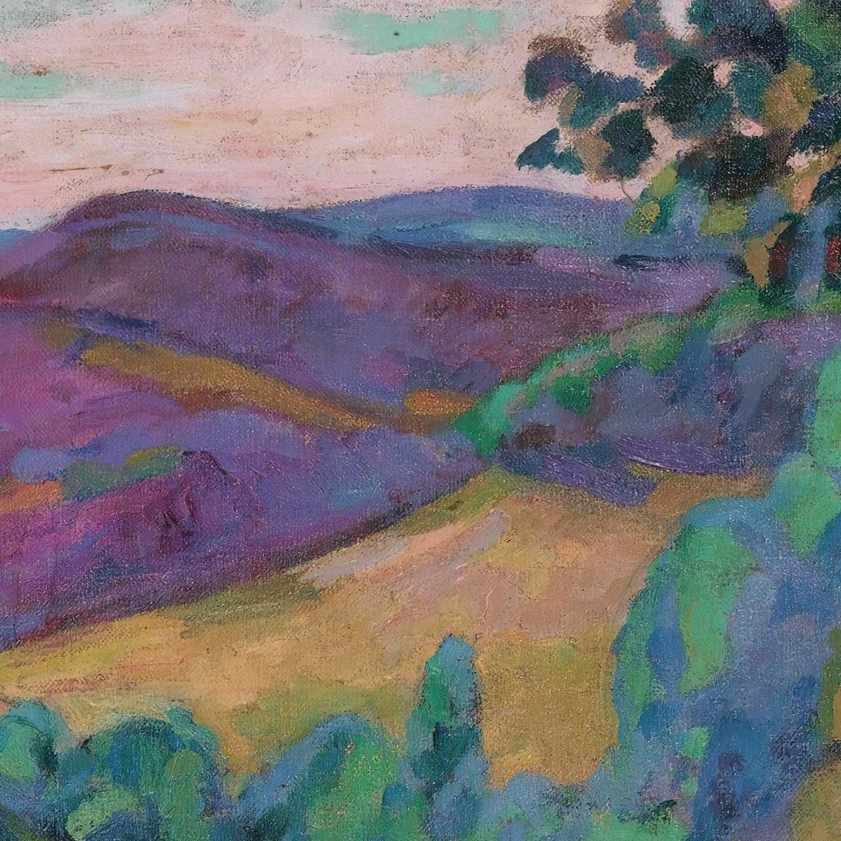 Landscape Of Crozant Armand Guillaumin agl57 canvas print