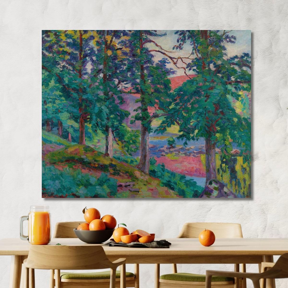 Landscape Of The Creuse 2 Armand Guillaumin agl58 canvas print 