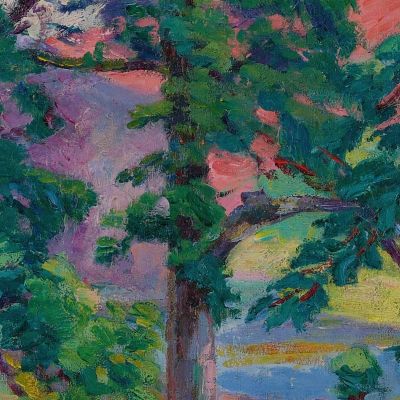 Landscape Of The Creuse 2 Armand Guillaumin agl58 canvas print