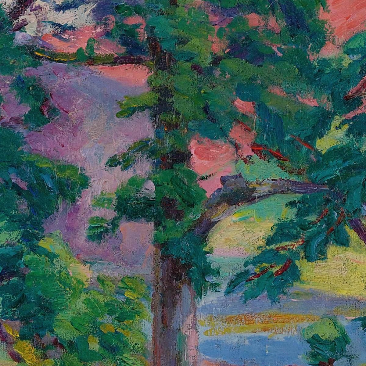 Landscape Of The Creuse 2 Armand Guillaumin agl58 canvas print