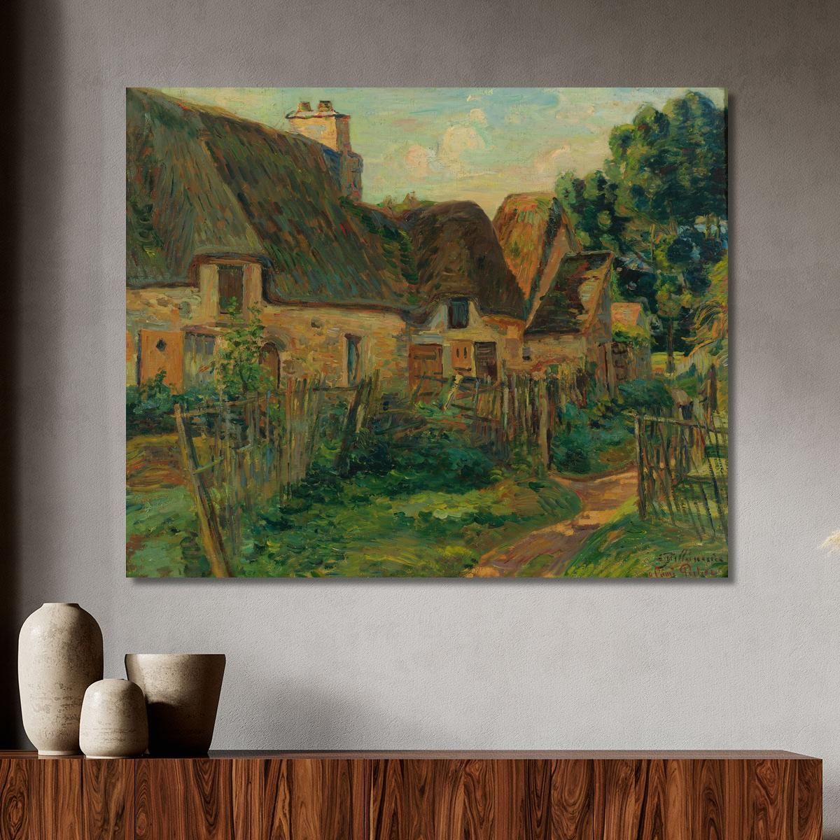 Landscape Of Île-De-France Armand Guillaumin agl68 canvas print 