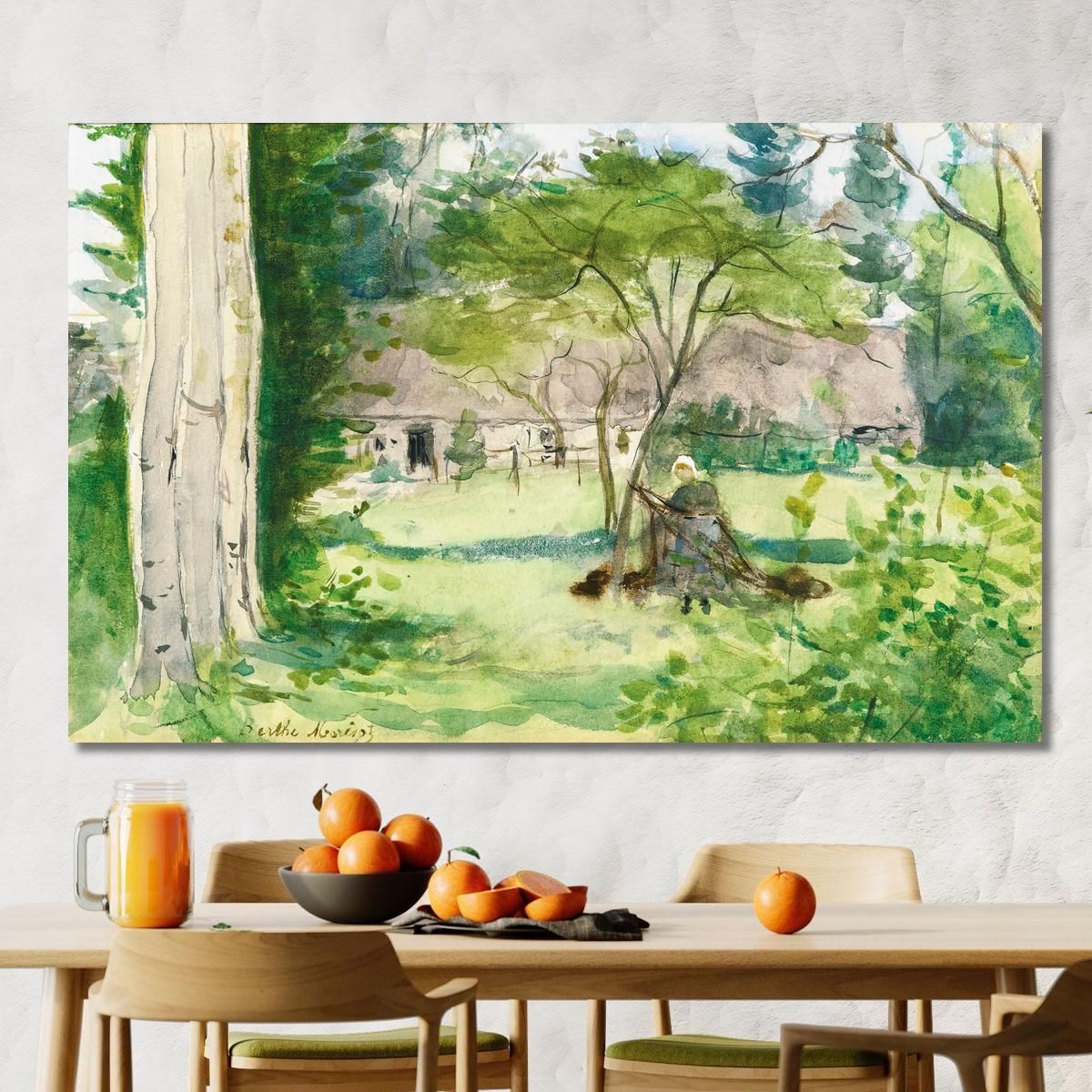 Landscape Berthe Morisot bmr26 canvas print 