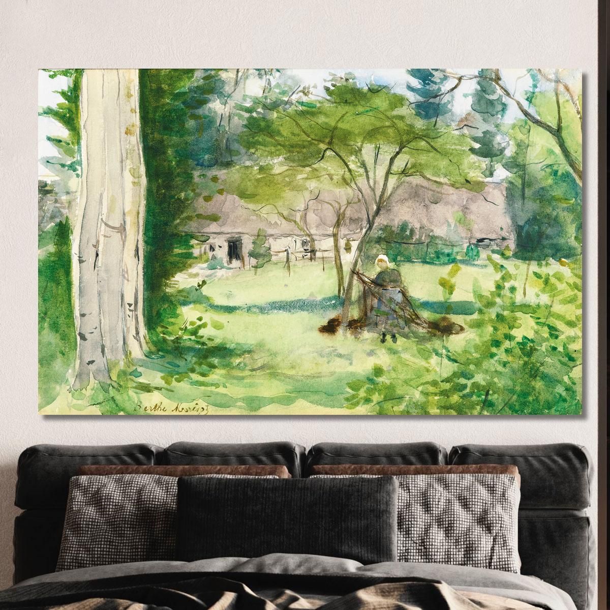 Landscape Berthe Morisot bmr26 canvas print 