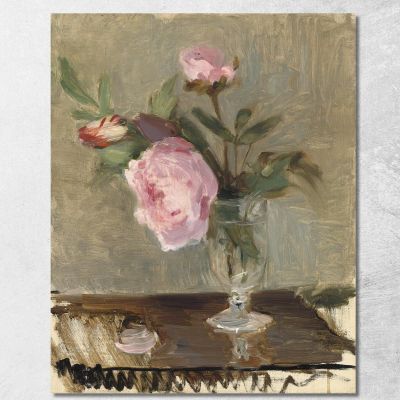 Peonies Berthe Morisot bmr27 canvas print 