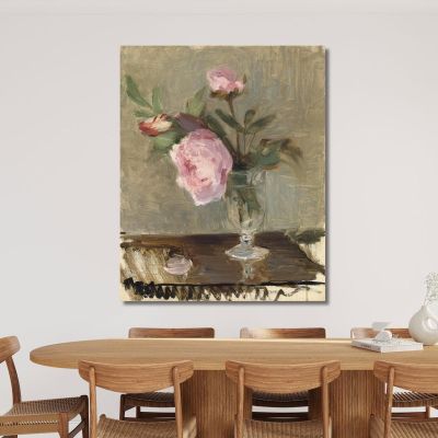 Peonies Berthe Morisot bmr27 canvas print 