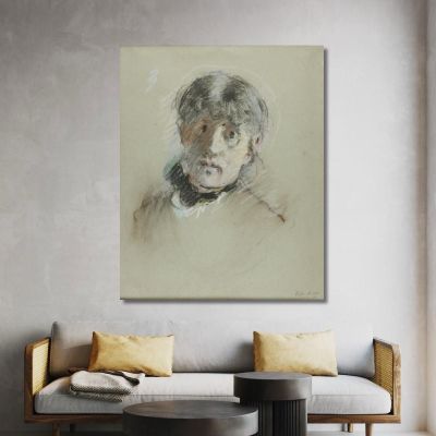 Self-Portrait Berthe Morisot bmr32 canvas print 