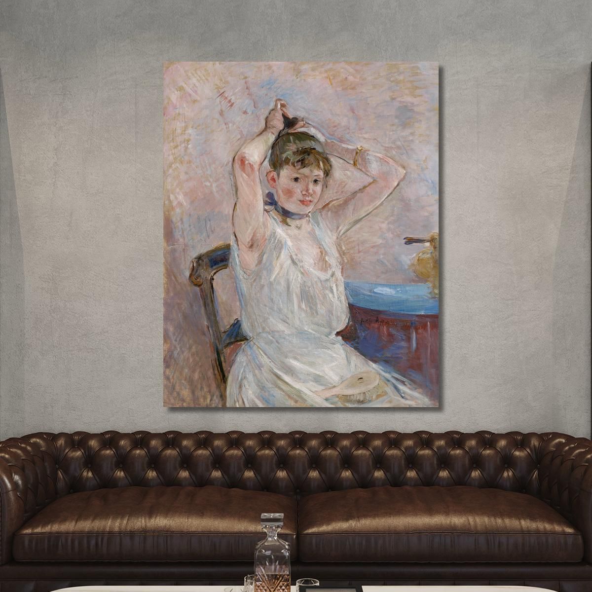 The Bath Berthe Morisot bmr40 canvas print 