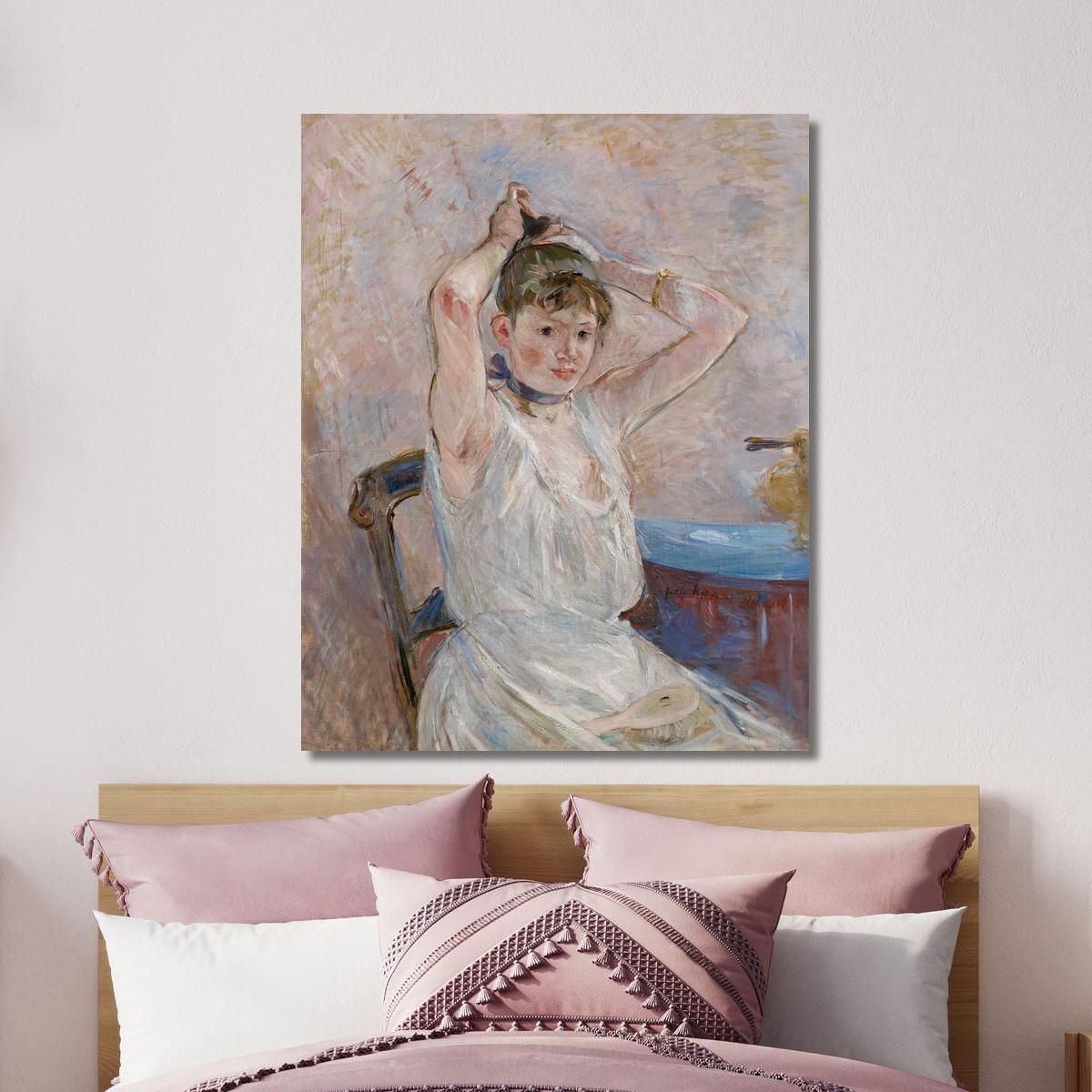 The Bath Berthe Morisot bmr40 canvas print 