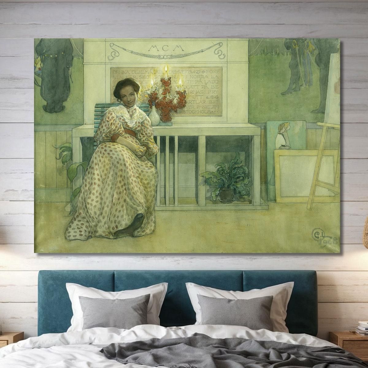 After The Prom Carl Larsson clr3 canvas print 