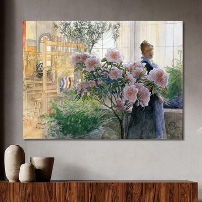 Azalea Carl Larsson clr7 canvas print 