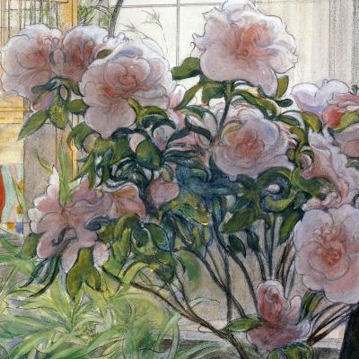 Azalea Carl Larsson clr7 canvas print