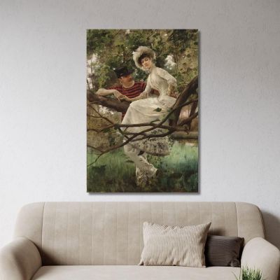 Idyll Carl Larsson clr16 canvas print 