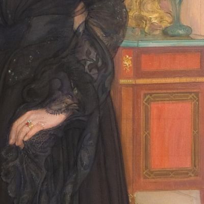 Portrait Of Mrs. Signe Thiel 2 Carl Larsson clr44 canvas print