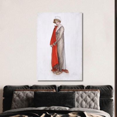 Rouge Et Noir Carl Larsson clr49 canvas print 