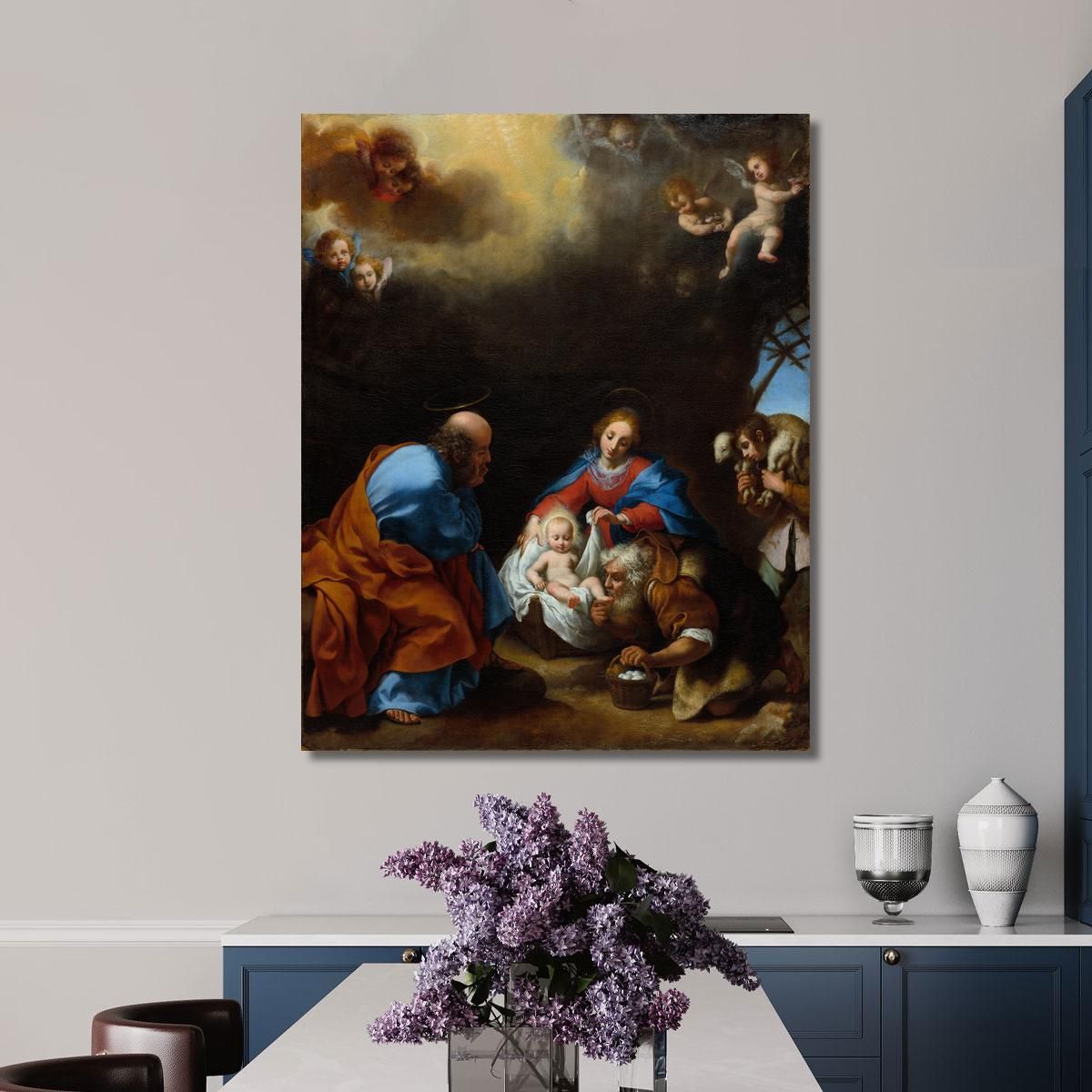 Adoration Of The Shepherds Carlo Dolci cdl1 canvas print 