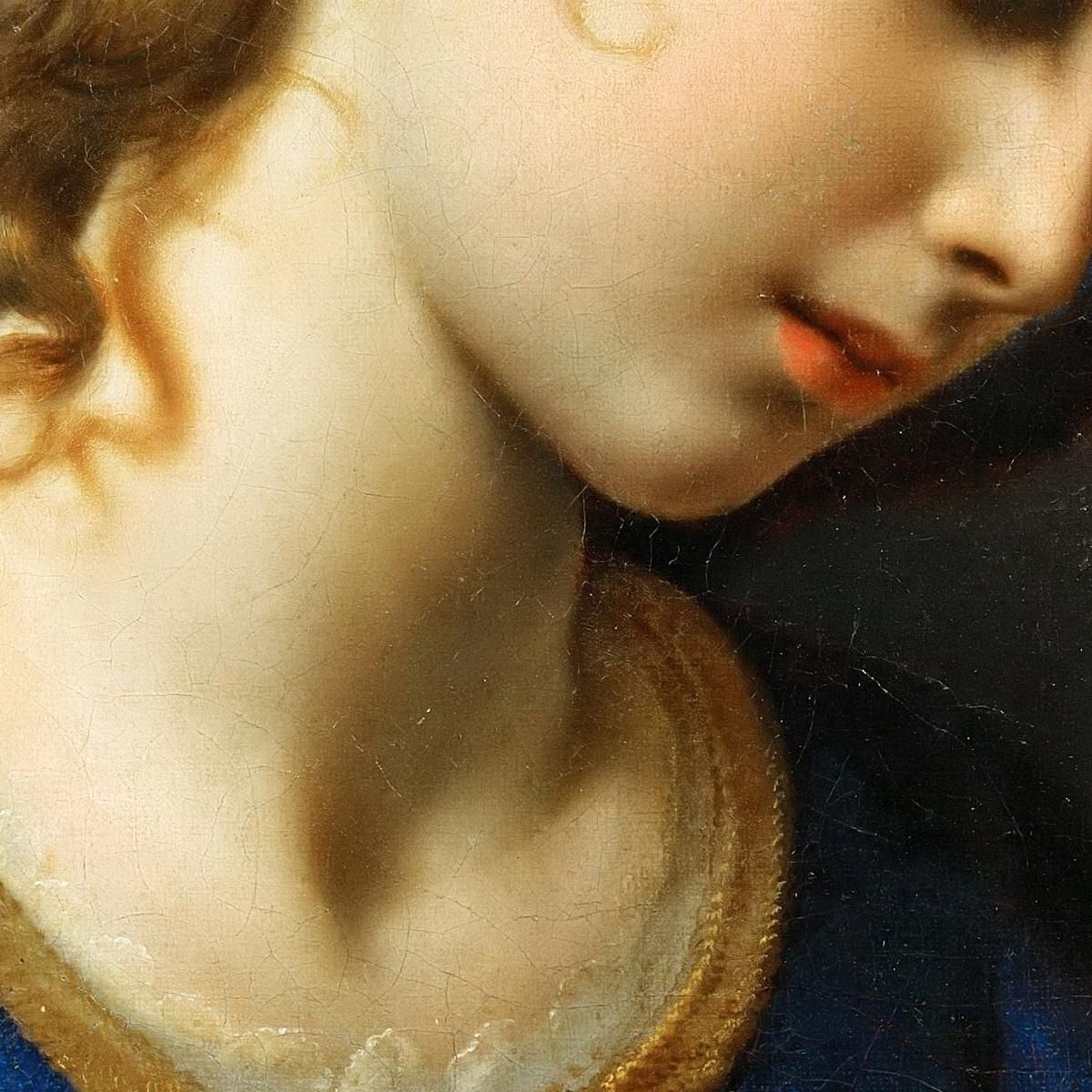 The Angel Of The Annunciation Carlo Dolci cdl8 canvas print