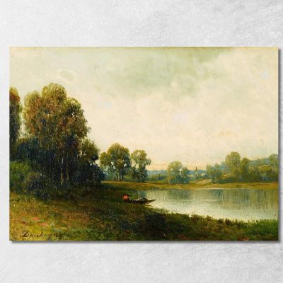 Landscape 3 Charles François Daubigny cfd32 canvas print 