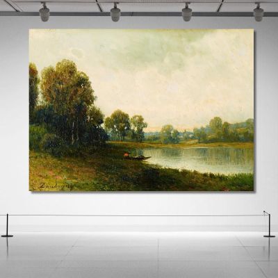 Landscape 3 Charles François Daubigny cfd32 canvas print 