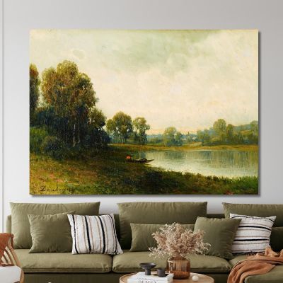 Landscape 3 Charles François Daubigny cfd32 canvas print 