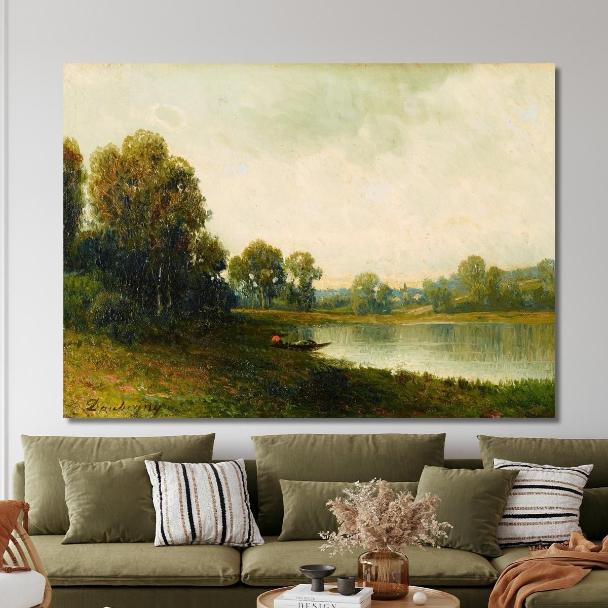 Landscape 3 Charles François Daubigny cfd32 canvas print 