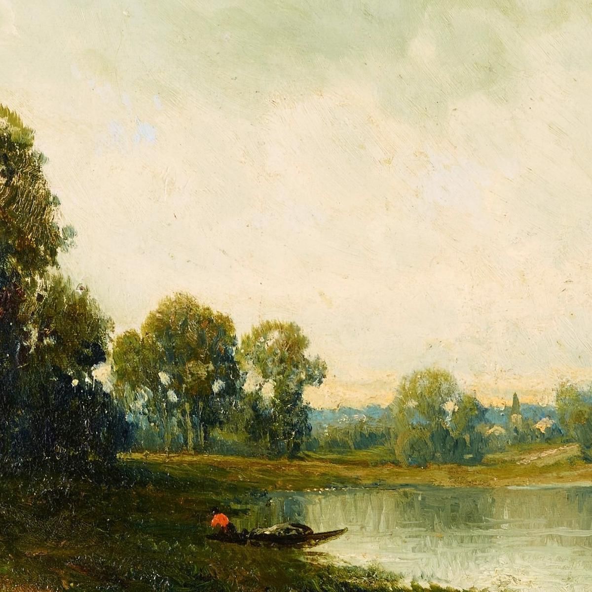 Landscape 3 Charles François Daubigny cfd32 canvas print