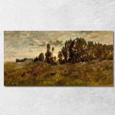 Landscape Charles François Daubigny cfd42 canvas print 