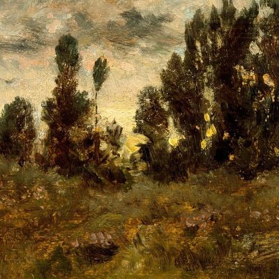 Landscape Charles François Daubigny cfd42 canvas print