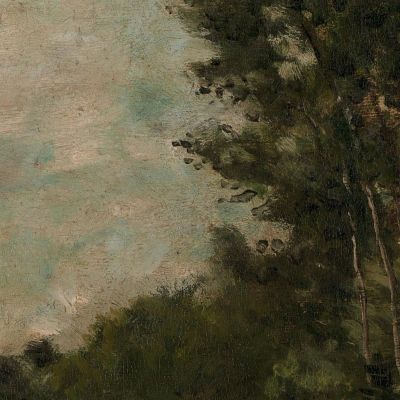 River Scene Charles François Daubigny cfd71 canvas print