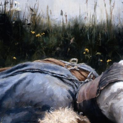 Reverie Daniel Ridgway Knight drk23 canvas print