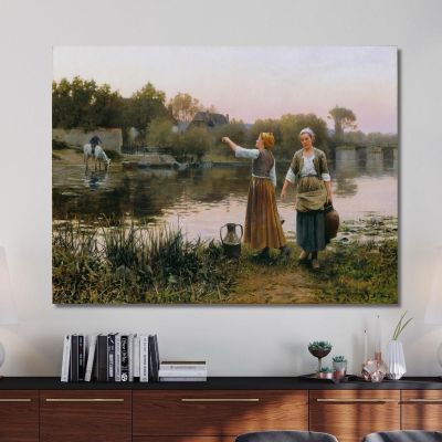 The Water Carriers 2 Daniel Ridgway Knight drk28 canvas print 