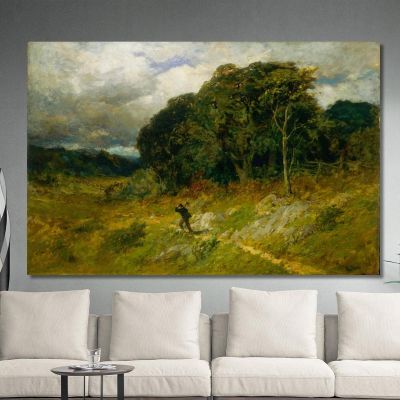 Approaching Storm Edward Mitchell Bannister emb1 canvas print 
