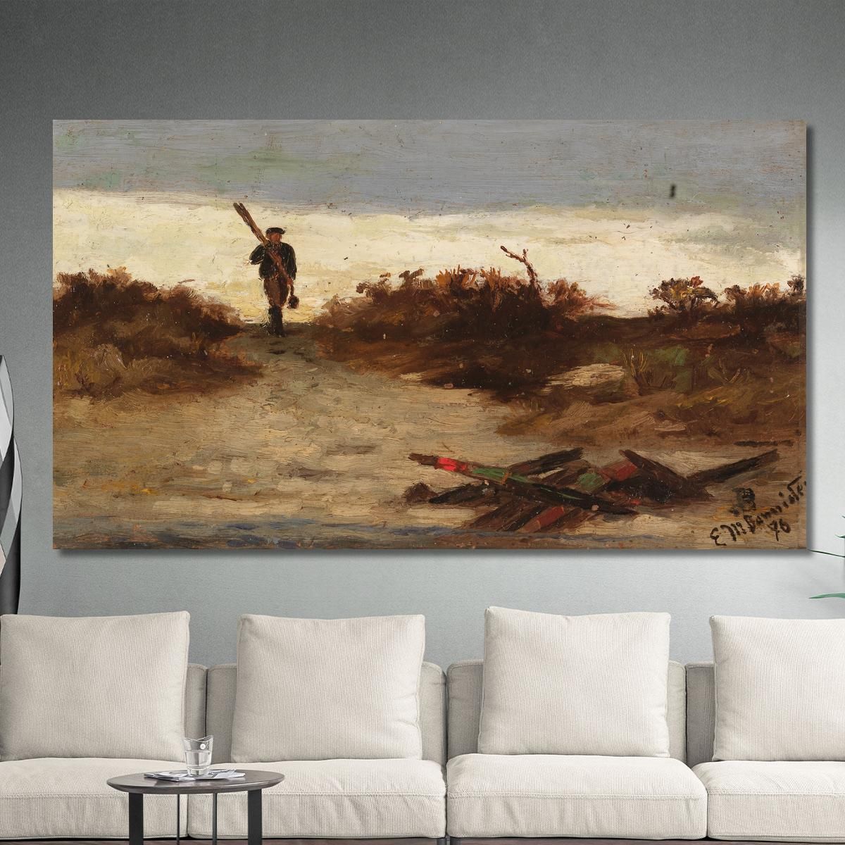 Fisherman By Water Edward Mitchell Bannister emb8 canvas print 