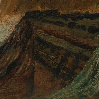 Fishing Shacks Edward Mitchell Bannister emb9 canvas print