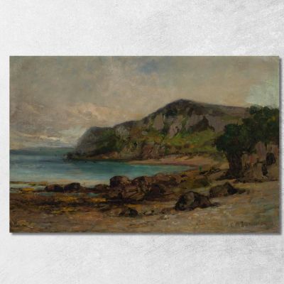 Rocks At Newport Edward Mitchell Bannister emb23 canvas print 