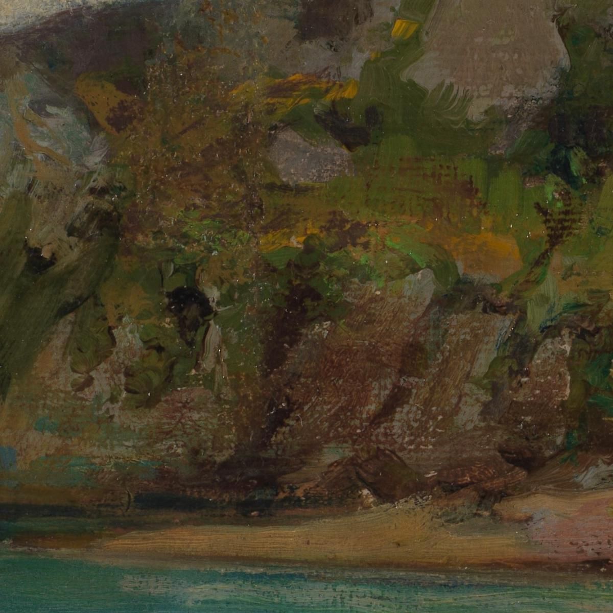 Rocks At Newport Edward Mitchell Bannister emb23 canvas print