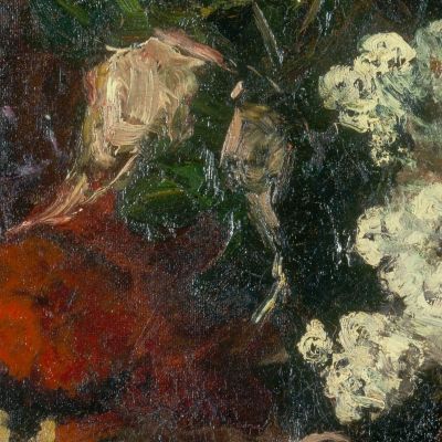 Floral Still Life Edward Mitchell Bannister emb43 canvas print