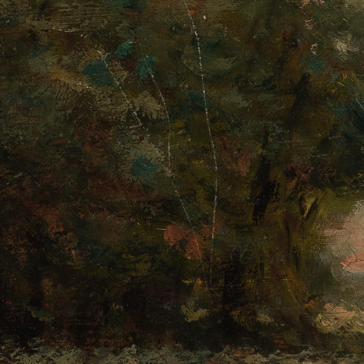 Landscape With Cattle Grazing Edward Mitchell Bannister emb46 canvas print