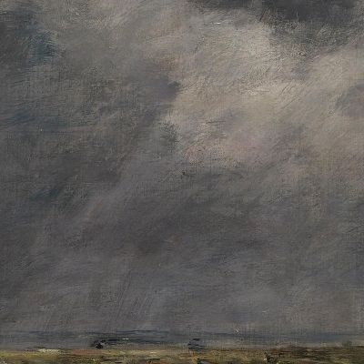 Gust Of Wind In Front Of Frascati Le Havre Eugène Boudin ebd31 canvas print
