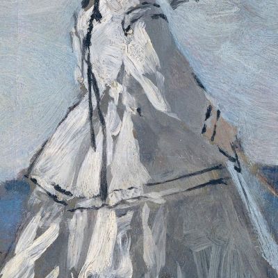 Princess Pauline Metternich On The Beach Eugène Boudin ebd111 canvas print