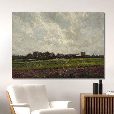 Study Eugène Boudin ebd130 canvas print 