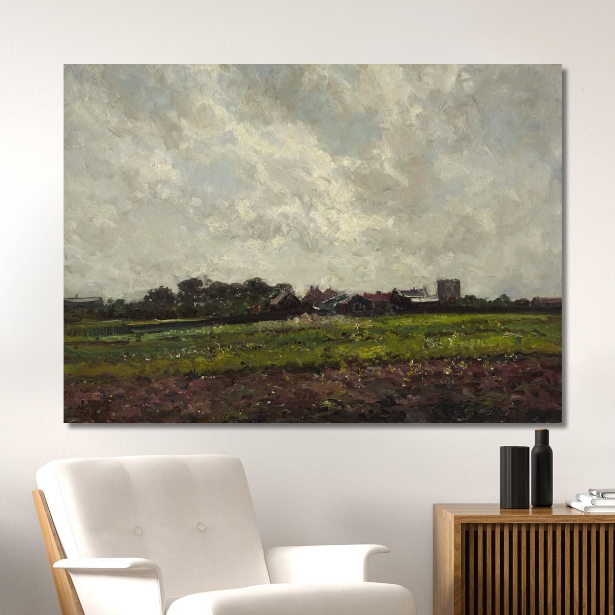 Study Eugène Boudin ebd130 canvas print 