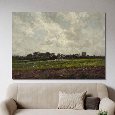 Study Eugène Boudin ebd130 canvas print 